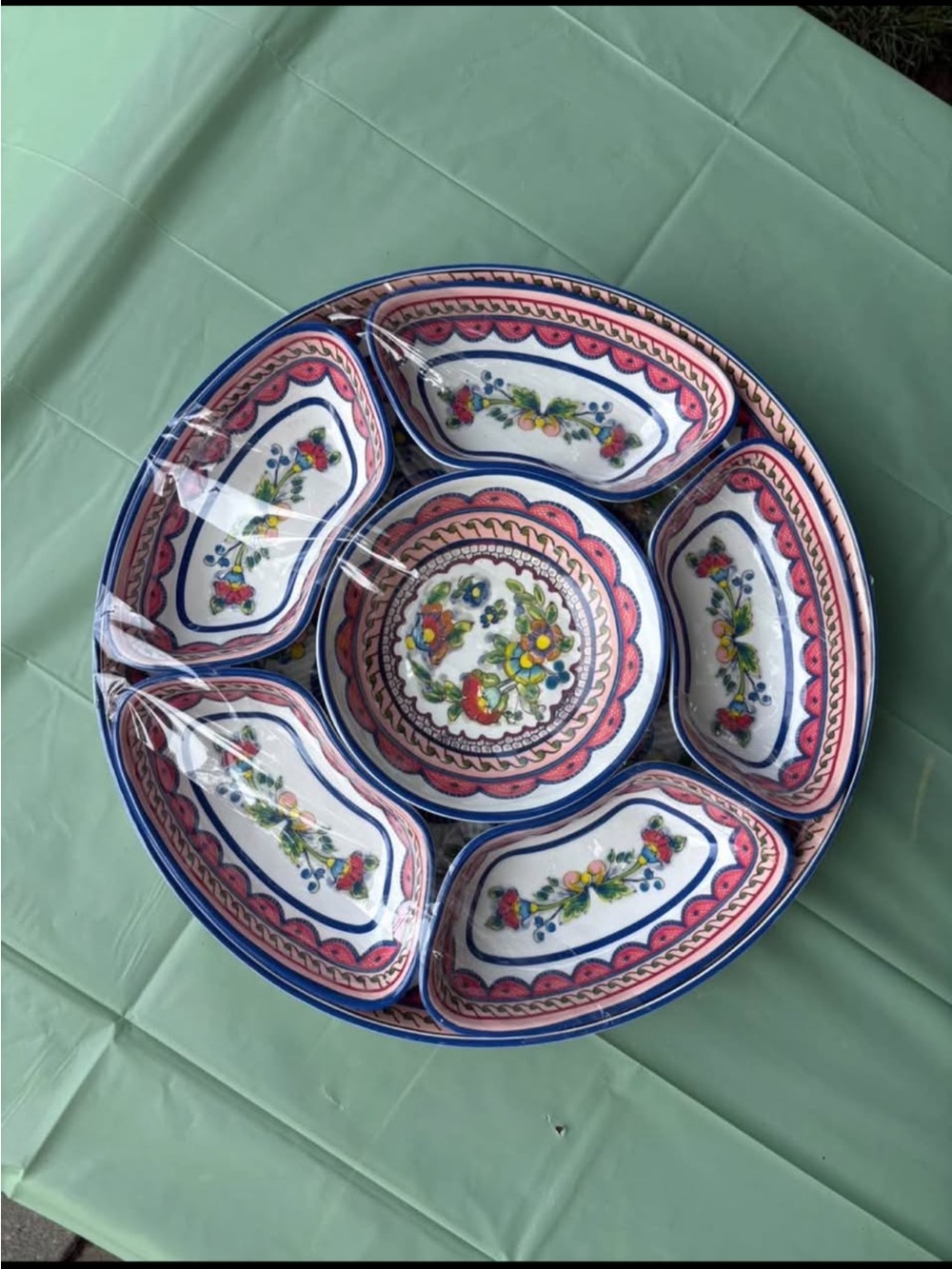 pottery barn serving tray
